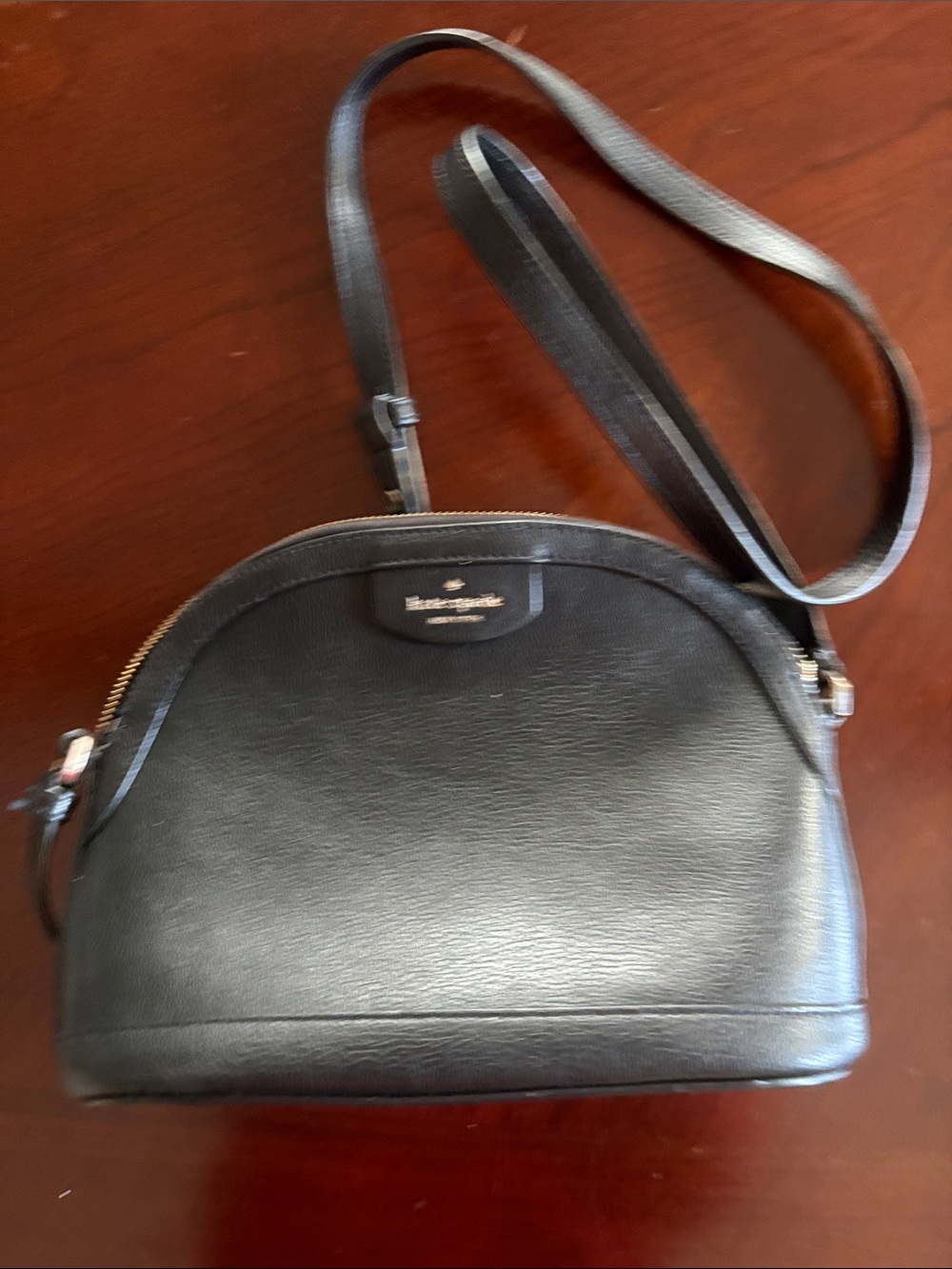 kate spade Black Dome Crossbody Bag